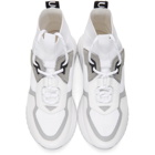 Hugo White Atom High-Top Sneakers