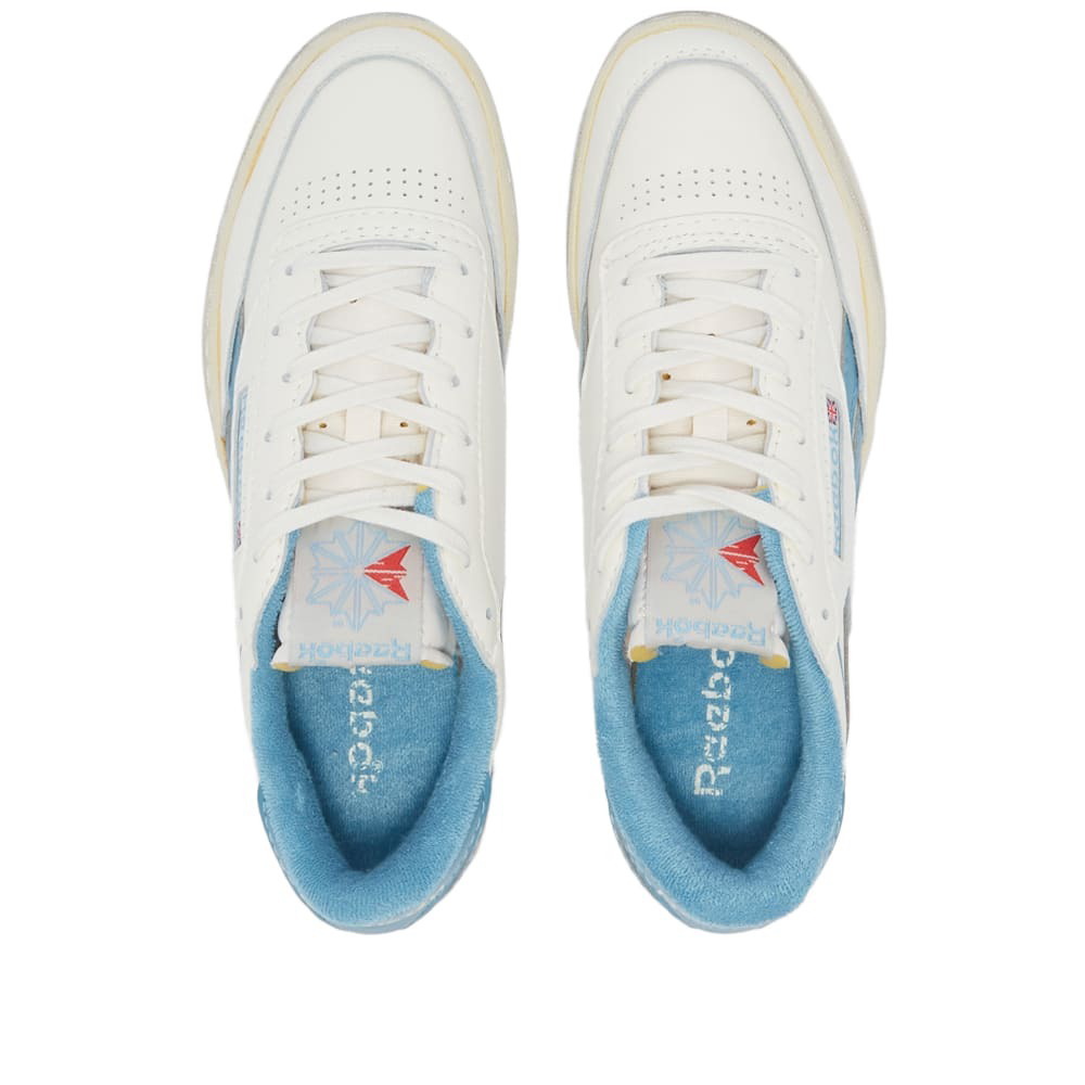 Reebok Classics Club C Revenge Vintage sneakers in chalk with blue detail