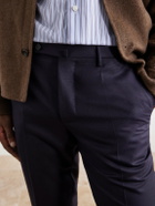 Slowear - Incotex Straight-Leg Wool-Canvas Trousers - Blue