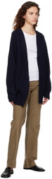The Row Navy Novara Cardigan