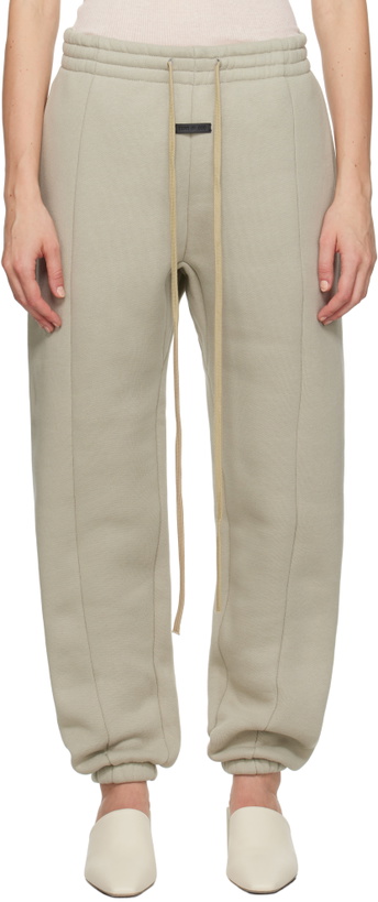 Photo: Fear of God Taupe Fleece Sweatpants