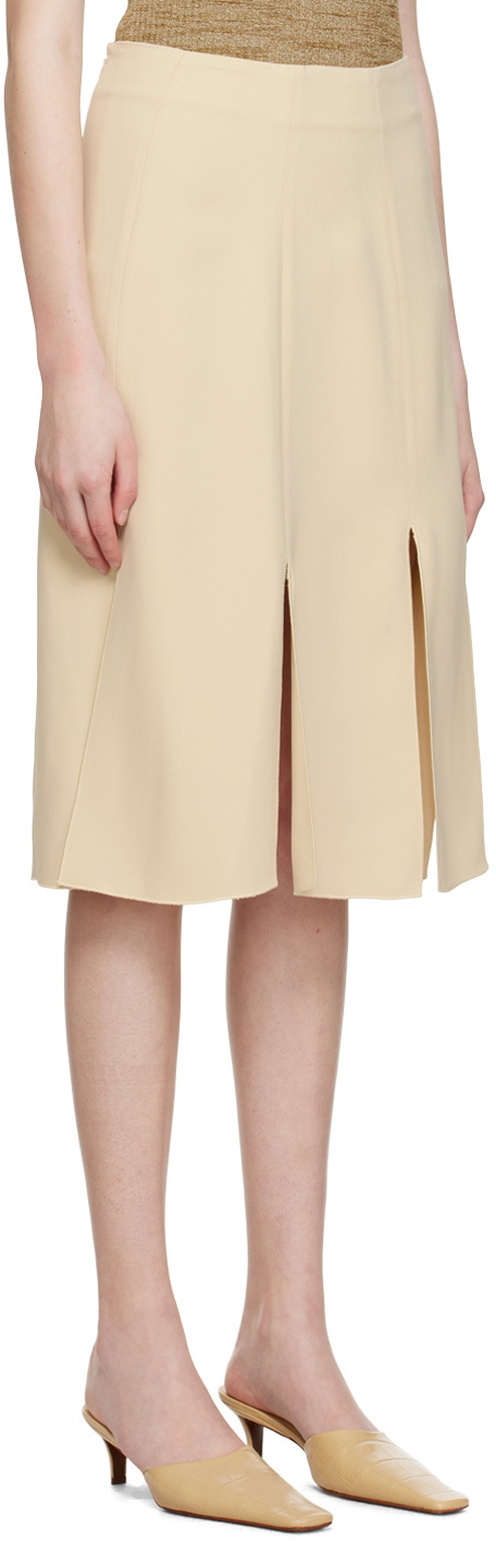 Maiden Name Beige Nina Skirt