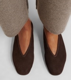 Le Monde Béryl Luna suede ballet flats