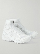 Salomon - Snowcross Rubber-Trimmed Mesh High-Top Sneakers - White
