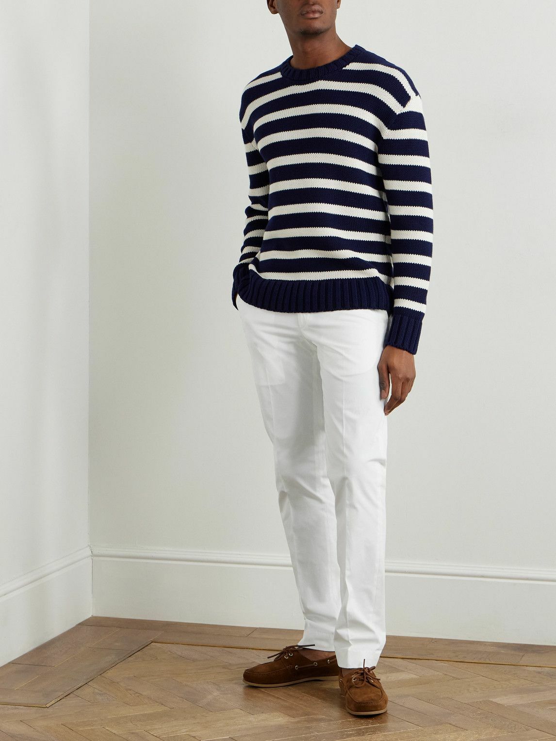 Ralph Lauren Purple label - Slim-Fit Stretch-Cotton Chinos - White