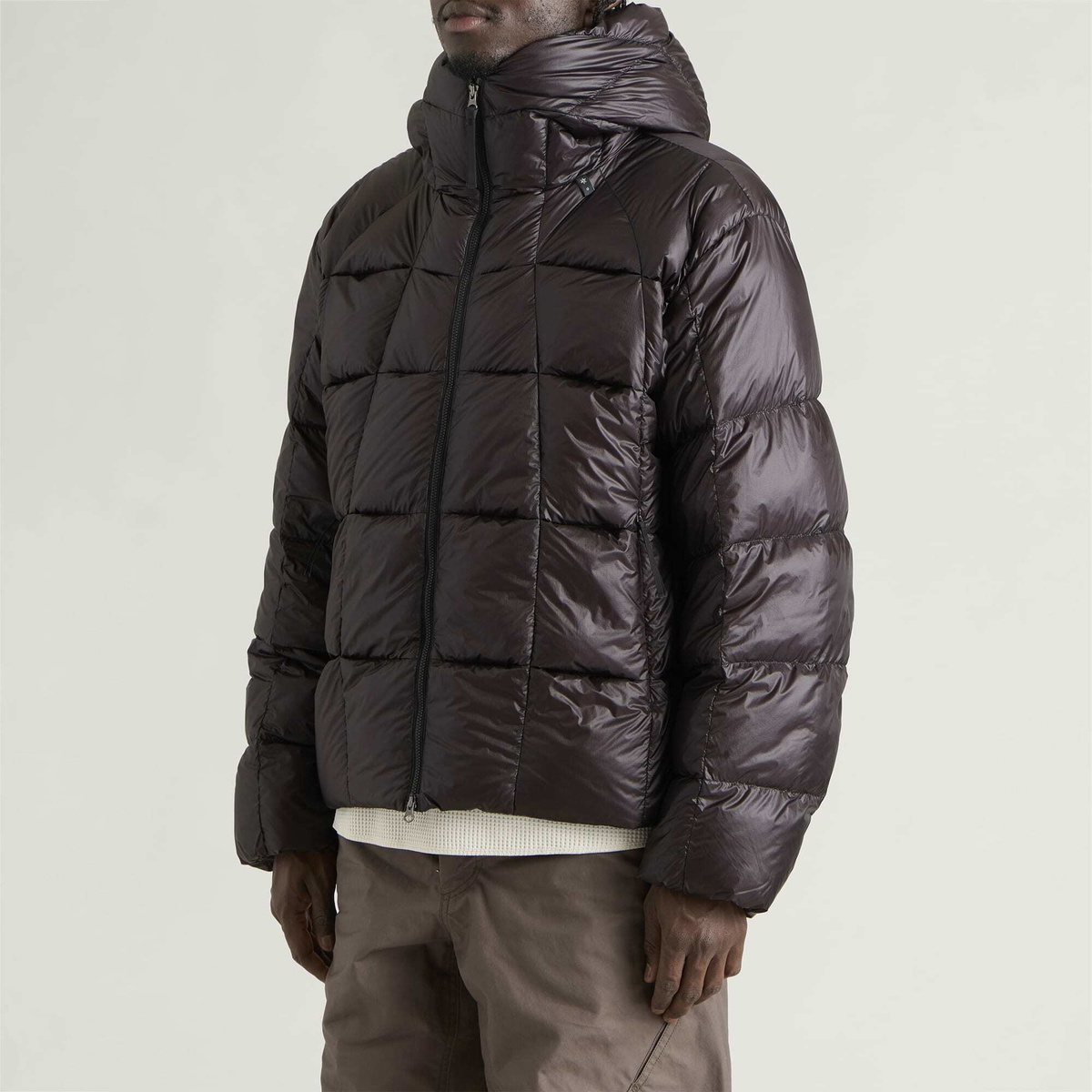 Goldwin Men's 0 Three-Dimensional Down Parka Jacket in After Dark