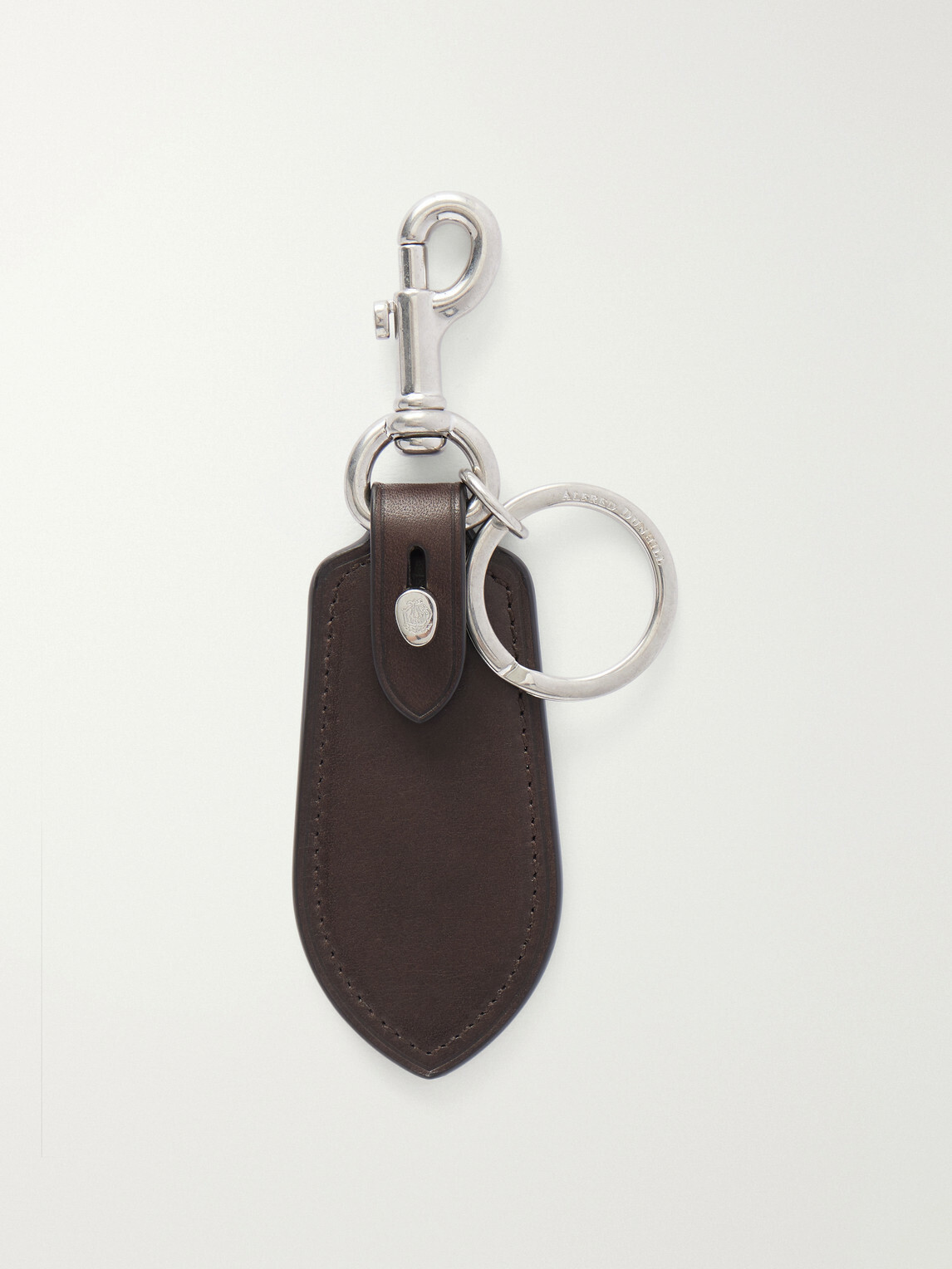 Dunhill - Century Bridle Leather Keyring - Brown