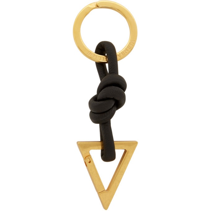 Photo: Bottega Veneta Black Knot Keychain