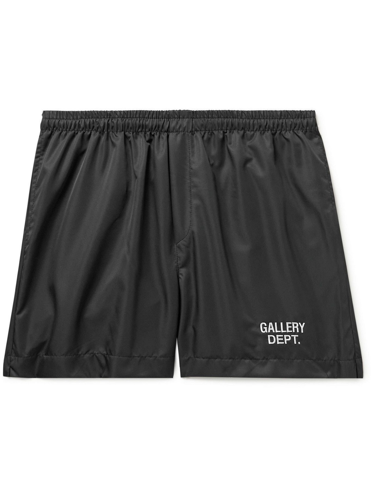Gallery Dept. - Zuma Logo-Embroidered Nylon Shorts - Black Gallery
