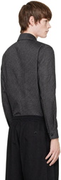 LEMAIRE Gray Printed Workwear Shirt