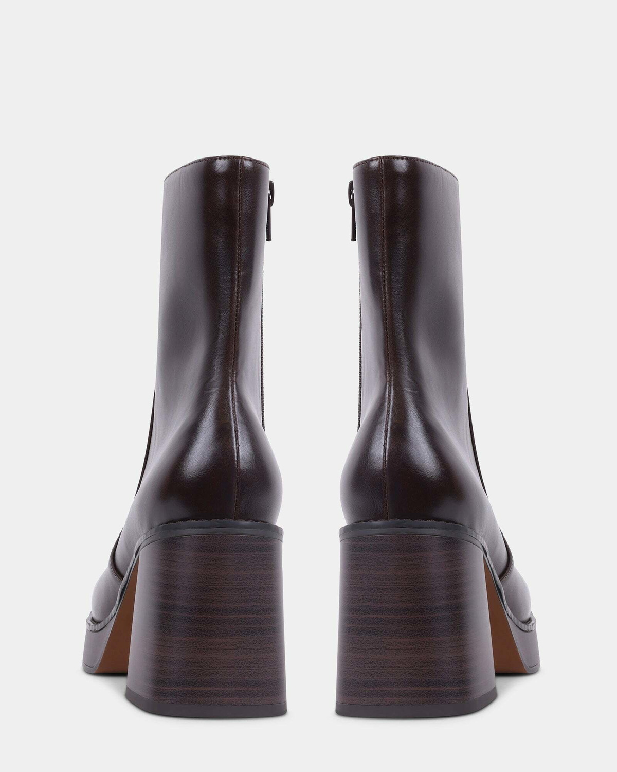 Steve Madden Jaded Booties in Brown