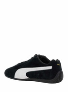 Puma speedcat Black Sneakers With Logo Print On The Side And Logo Lettering On The Side In Leather Unisex
