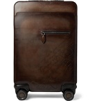 Berluti - Formula 1000 Scritto Leather Suitcase - Brown