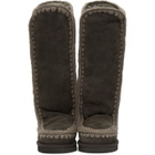 Mou Grey 40 Tall Boots