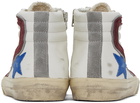 Golden Goose White Mid Star Sneakers