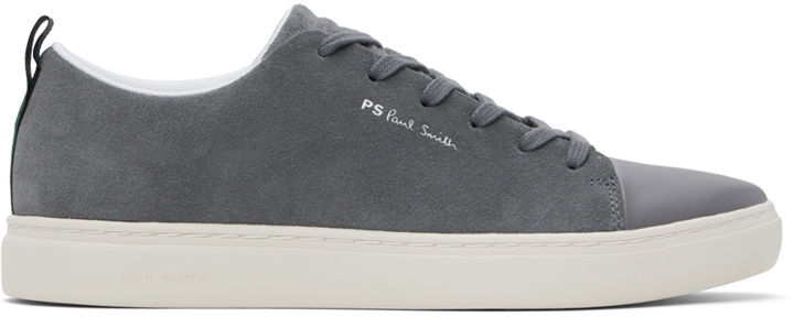 Photo: PS by Paul Smith Gray Suede Lee Sneakers