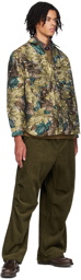 BEAMS PLUS Khaki Camouflage Shirt