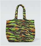 ERL - Camouflage quilted tote bag