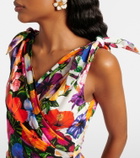 Dolce&Gabbana Floral cotton minidress