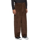 Goodfight Brown Cord Letter Trousers