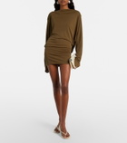Jacquemus Mistral jersey minidress