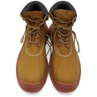 Undercover Beige Panelled Boots