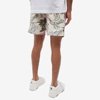 Palm Angels Men's All Over Print Swim Shorts in Butter