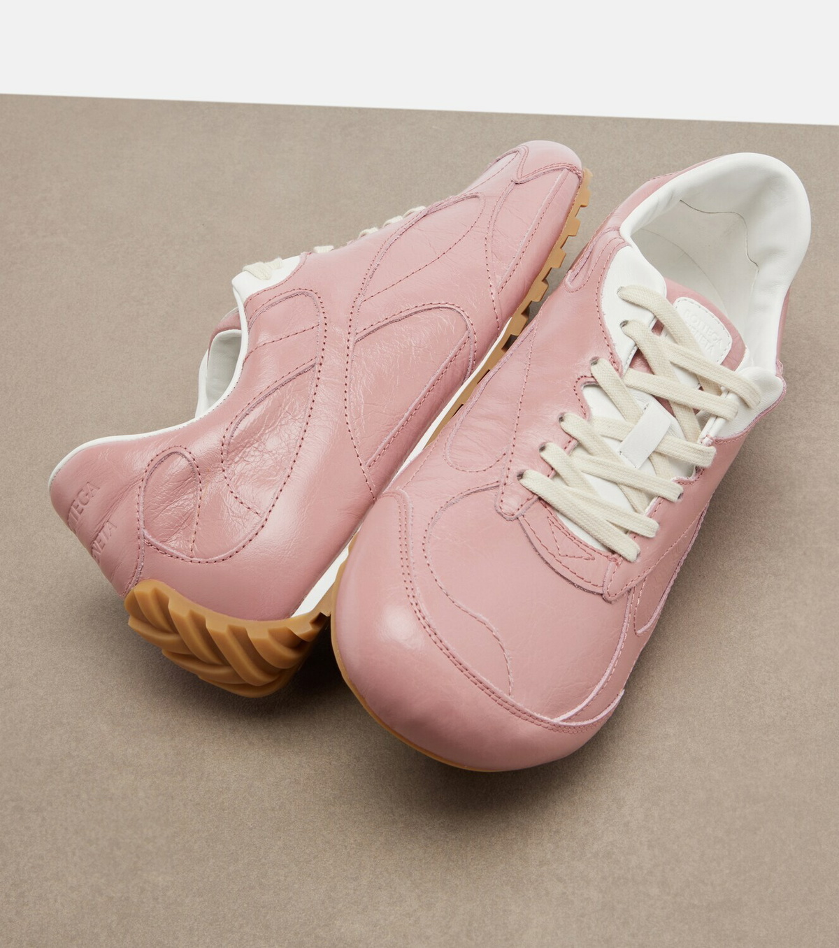 Bottega Veneta Orbit Flash leather sneakers