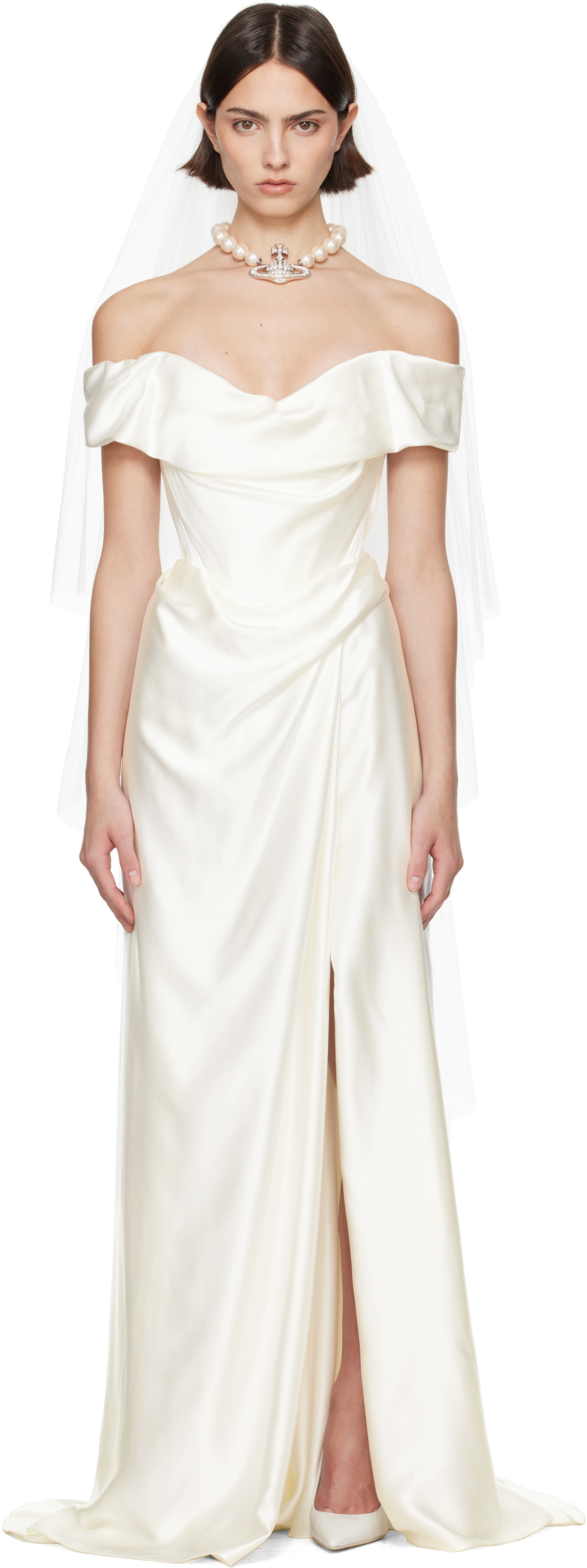 Vivienne Westwood SSENSE Bridal Capsule Mabel Maxi Dress