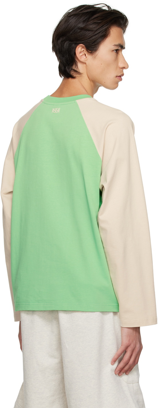 Kijun SSENSE Exclusive Green 'Oasis' Raglan T-Shirt