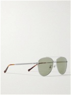 Dunhill - Aviator-Style Metal Sunglasses