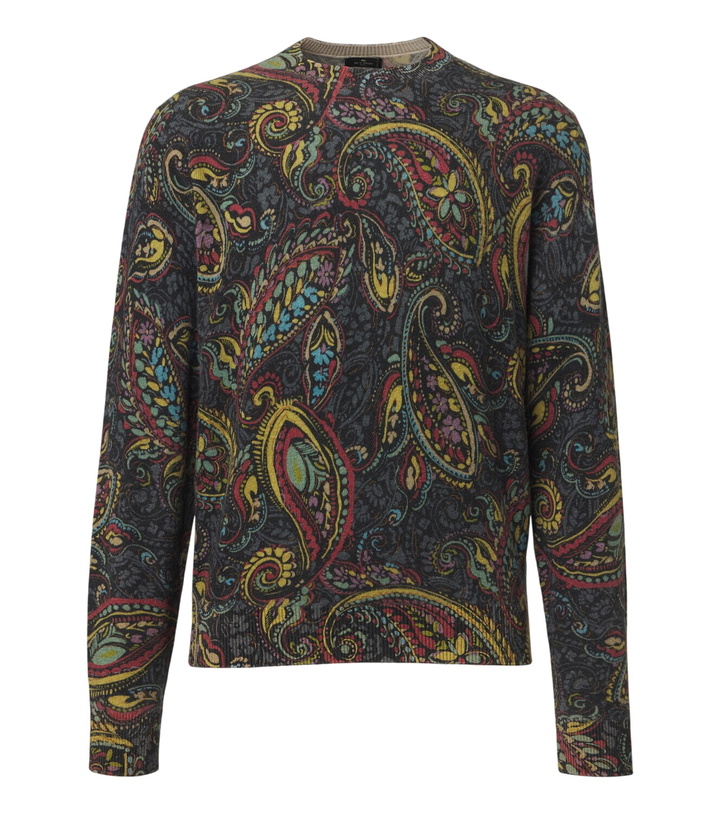 Photo: Etro Paisley wool sweater