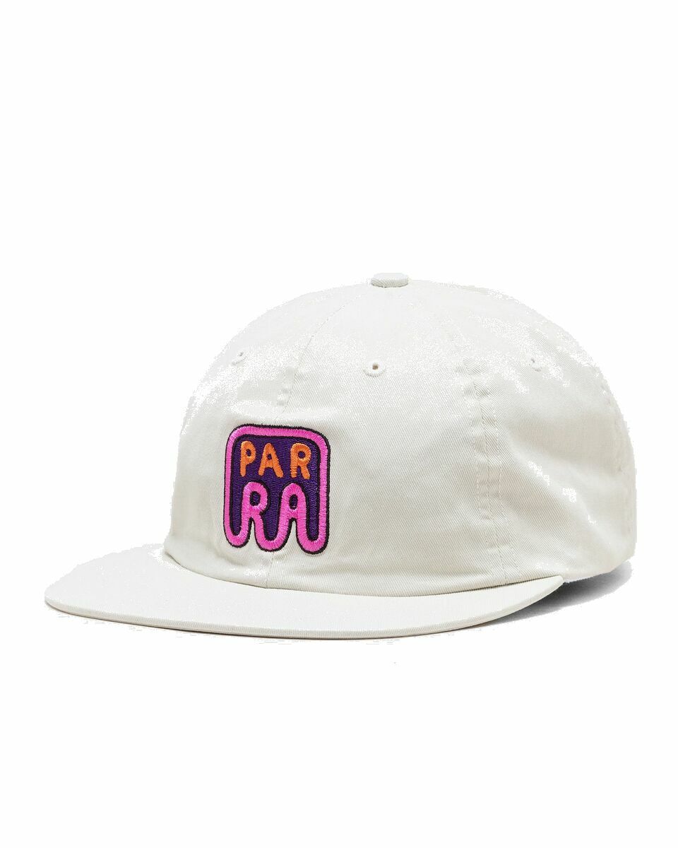 Photo: By Parra Fast Food Logo 6 Panel Hat White - Mens - Caps