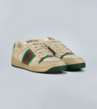 Gucci - Screener leather sneakers