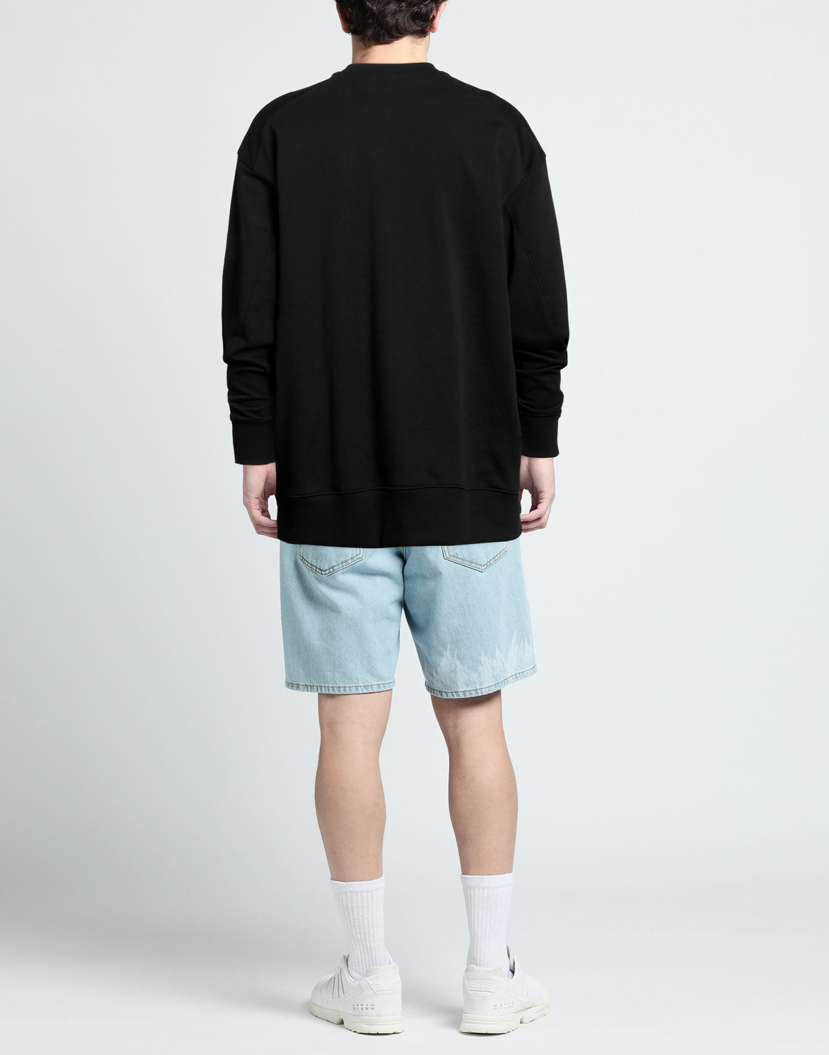 Y-3 Mens Sweatshirt in Black