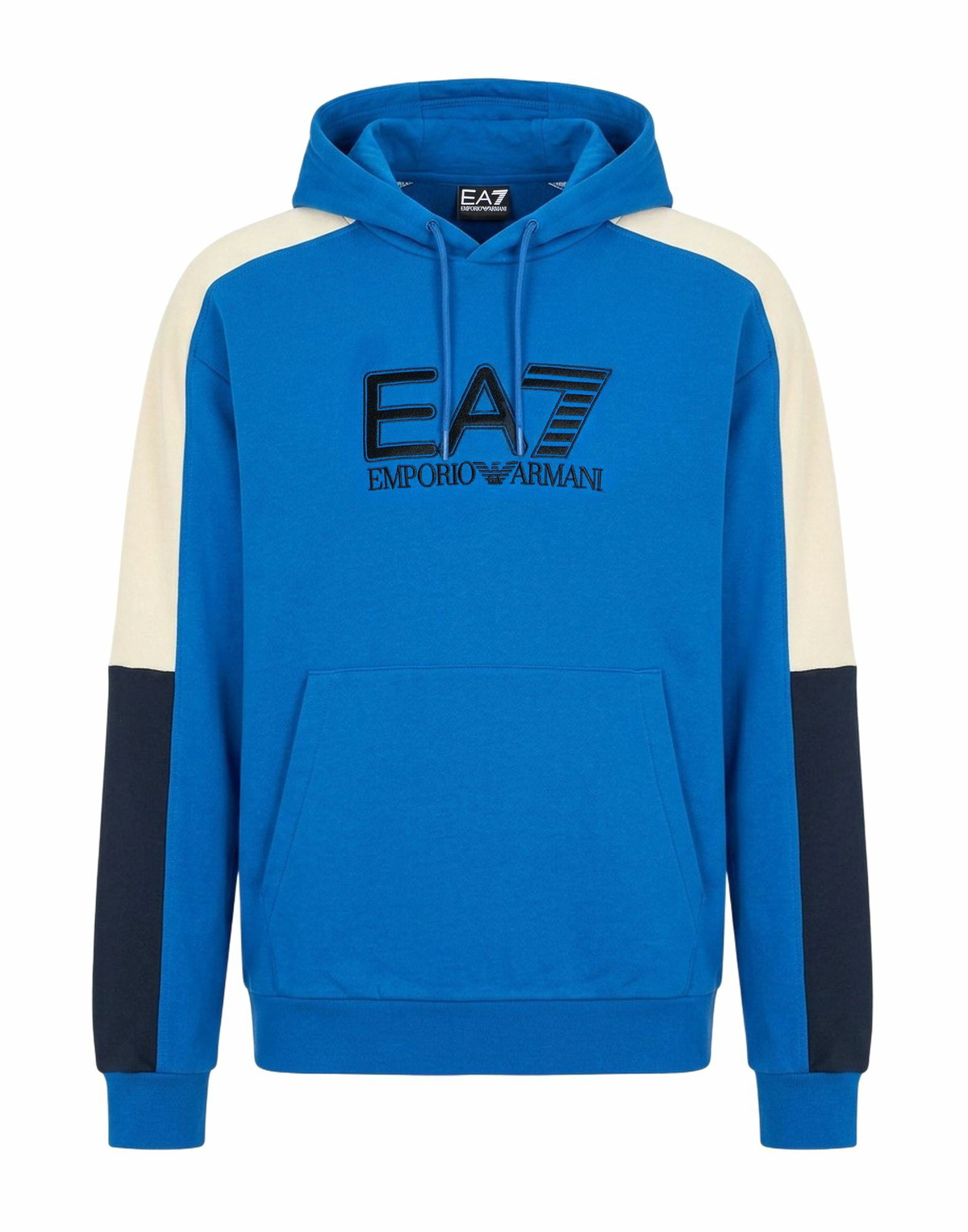 Ea7 Mens Sweatshirt Bright in Blue