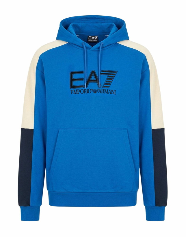 Photo: Ea7 Mens Sweatshirt Bright in Blue