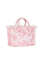 MC2 Saint Barth Betsy Cotton Canvas Colette Liberty Handbag |made With Liberty Fabric