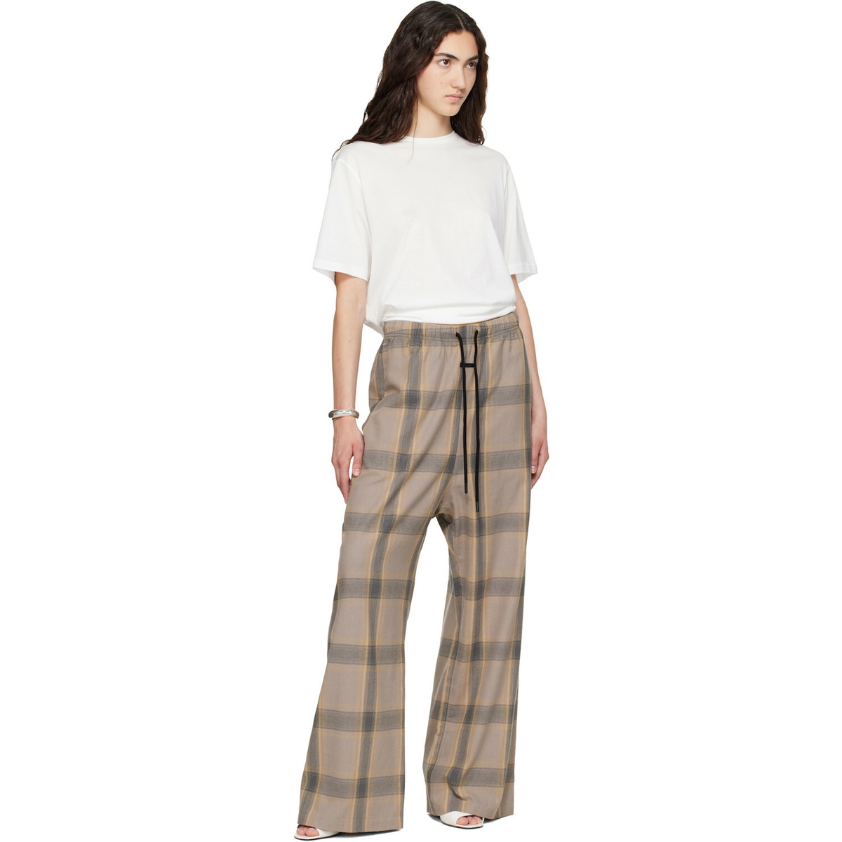 Fear of God ESSENTIALS Taupe Flannel Lounge Pants