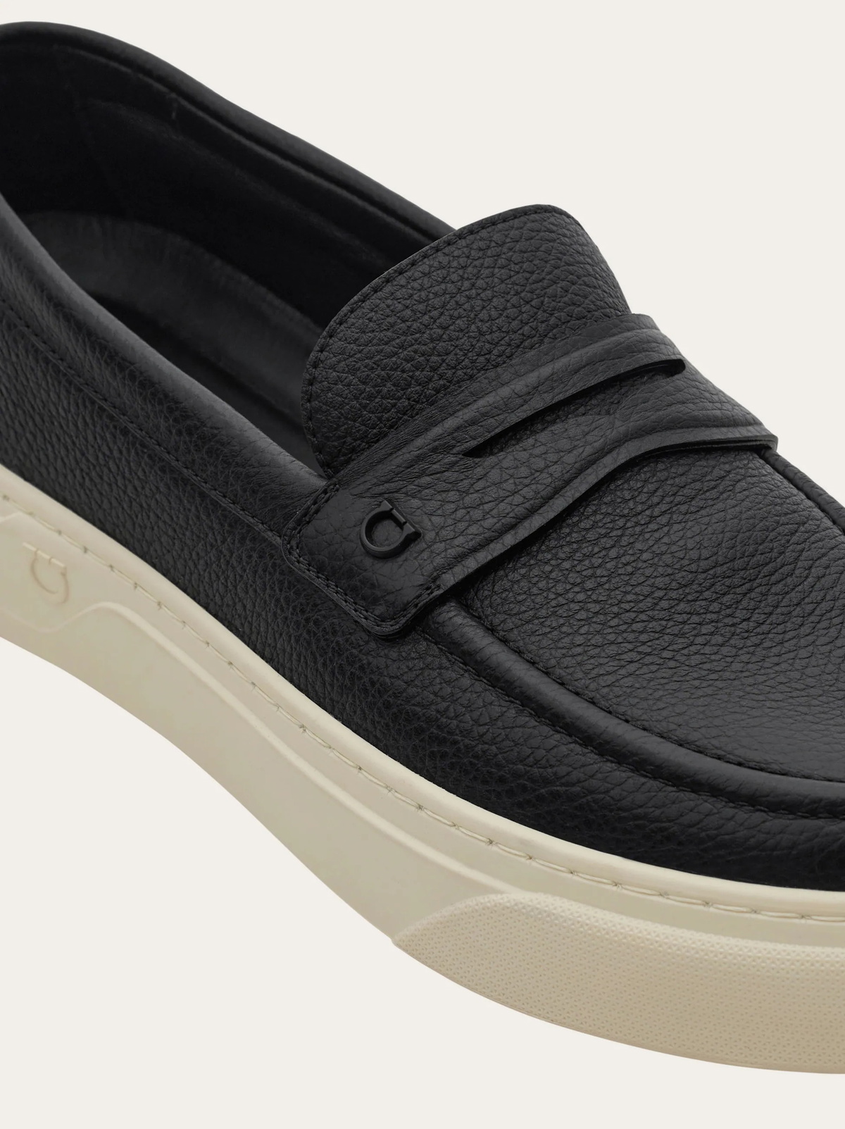 Ferragamo Mens Hybrid sneaker in Black