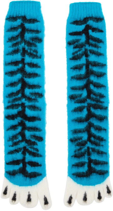 Photo: Doublet Blue Tiger Socks