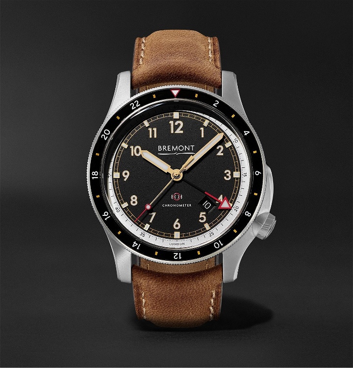 Photo: Bremont - ionBird 43mm Automatic Chronometer Titanium and Nubuck Watch - Black