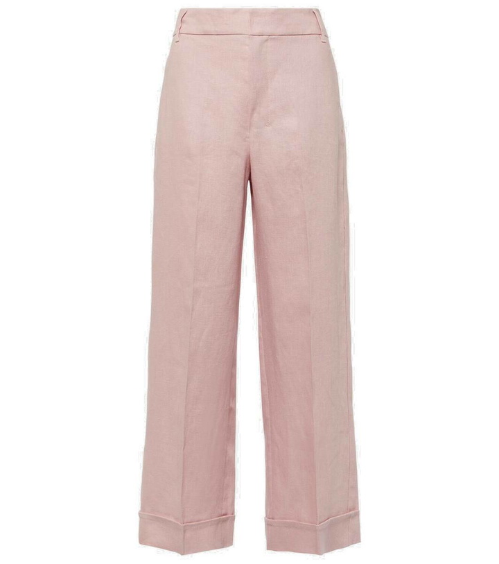 Photo: 'S Max Mara Salix linen straight pants