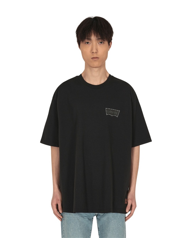 Photo: Levi's Skateboard Graphic Box T Shirt Black Core