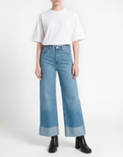 Re/done Womens Jeans in Blue