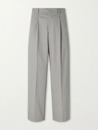Jil Sander - Straight-Leg Cotton Trousers - Gray