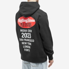 Pleasures x Rolling Stone Hoody in Black