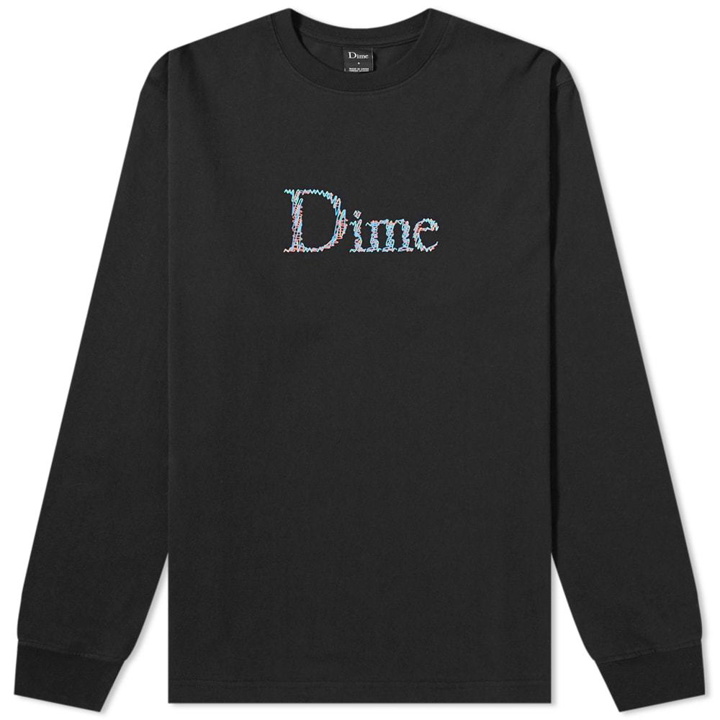 Photo: Dime Long Sleeve Scribble Classic Logo Tee