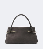 Givenchy Pinch Medium suede top-handle bag