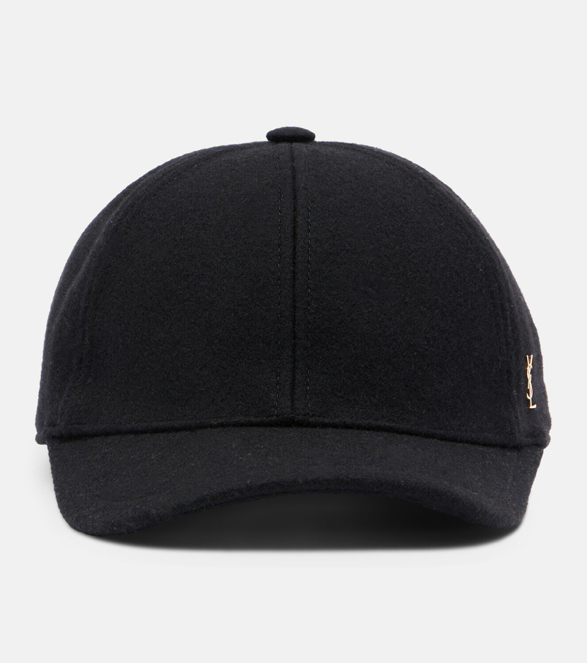 Saint Laurent Cassandre felted baseball cap